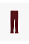 Cotton Camisole Ribbed Basic Long Leggings - 3