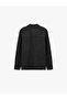 Cotton Regular Fit Pocketed Classic Collar Long Sleeve Canvas Shirt - 2