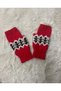 Hand Knitted Beanie Gloves Set - 3