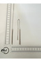 Stainless Steel Bar Model Elegant Earrings Steel Earrings - 2