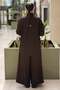 Navi Suit with Two Front Pockets and Gold Accessories with Trousers - 4
