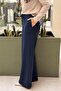 Sentez Jessica Kapak Pocketed Wide Leg Trousers - 3