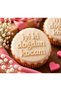 Happy Birthday Husband Sugar Paste and Cookie Mold |   Special Birthday Embossing Stamp for Spouse |   Kocaya Romantic Cake Cookie Mold - 2