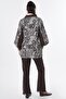 Ethnic Pattern Jacket Brown - 5