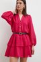 Balon Kol Hakim Collar Layered Dress - 5