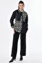 Ethnic Pattern Jacket Black - 2