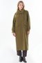 Trench Coat with Pocket Bag, Khaki - 2