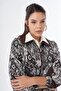 Ethnic Pattern Jacket Brown - 7