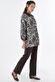 Ethnic Pattern Jacket Brown - 6
