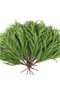6Pcs Artificial Norfolk Pine Branches, Faux Norfolk Pine Stems DIY Crafts Faux Christmas Norfolk Pine Branches for Xmas Indoor Outdoor Home Decor - 3