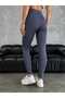 Raised Diver Fabric Oyssdarpaçadar Fit Winter Leggings - 3