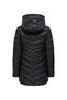 Black Women's Quilted Coat 15373765C-N10 - 7