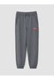 Gray Spider-Man Printed Boys' Soft Touch Tracksuit Set - 8