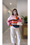 Titta Pink Striped Knitwear - 2