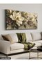 Oil Painting Lookalike Vintage Flowers One Piece Canvas - Canvas Art Print