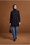 Shirt Collar Eyelet Detailed Belted Tunic 91 cm Length Black 26Kt431 - 2