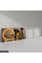 Gold Deer and Tree One Piece Unilluminated Canvas - Canvas Art Print - 5