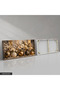 White Flowers in a Gold Vase One Piece Canvas - Canvas Painting - 5