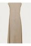 Rochie maxi, bej - 2