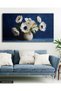 Oil Paintings Look White Flower One Piece Canvas - Canvas Painting - 7