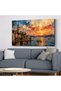 Oil Painting Lookalike Galata Tower One Piece Canvas - Canvas Painting - 4