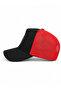 Black-Red Trucker Hat with Eagle Logo - 3