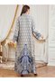 Rochie maxi, mix culori - 2