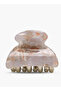 Gloo Pack of 3 Curved Hair Clamp with Marble Finish - 4