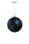 Christmas Ornament 3-Piece Ball Navy Blue 10 cm - 5