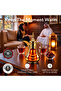 Xtra Stainless Steel Vacuum Flask 0.6L Gold Double Wall Insulated Dallah for Coffee and Tea - 5