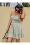 Rochie mini, verde