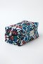 Authentic Tile Patterned Large Size Lined Makeup Bag and Travel Bag - 2