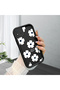 Realme C11 2021 Compatible Simple White Flower Printed Case, Durable Impact Protection
