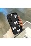 Infinix Hot 60 Pro Plus Compatible Simple White Ribbon Pattern Phone Case,=Silicone Shockproof