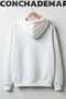 Sponge Printed Premium Oversize Hooded 3 Thread Cotton Sweatshirt - 2