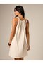 Rochie mini, crem - 2