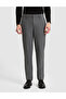 Smoked Slim Tailored Fabric Trousers 50327097-Vr058 - 4