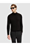 Black Slim Fit Basic Sweater 50331459-Vr046