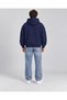 Icon Unisex 3 Thread Thick Fabric Hooded Hoodie Sweatshirt Oversize - 2