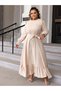 Rochie, crem - 3