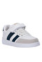 Crash I Unisex Kids' Velcro White / Indigo Casual Sneakers - 4
