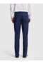 Light Navy Blue Slim Fit Fabric Trousers 50337458-Vr059 - 5