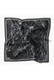 Summer Breeze Line Flowers Black - 5