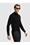 Black Slim Fit Basic Sweater 50331459-Vr046 - 3