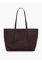 Textured Tote Bag with Double Handle