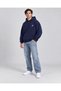 Icon Unisex 3 Thread Thick Fabric Hooded Hoodie Sweatshirt Oversize - 4