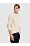 Beige Slim Fit Basic Sweatshirt 50334013-Vr011