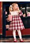 Plaid Red Spring Little Girl's Dress