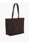Textured Tote Bag with Double Handle - 3