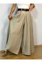 1354 Elasticated Waist at the Back, Belted, Pleated at the Front, Wide Leg Pants - 6